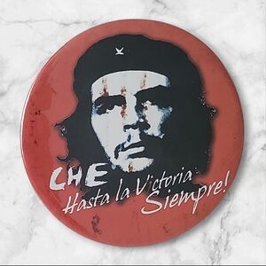 Red Che Guevara Decorative Stand With Easle